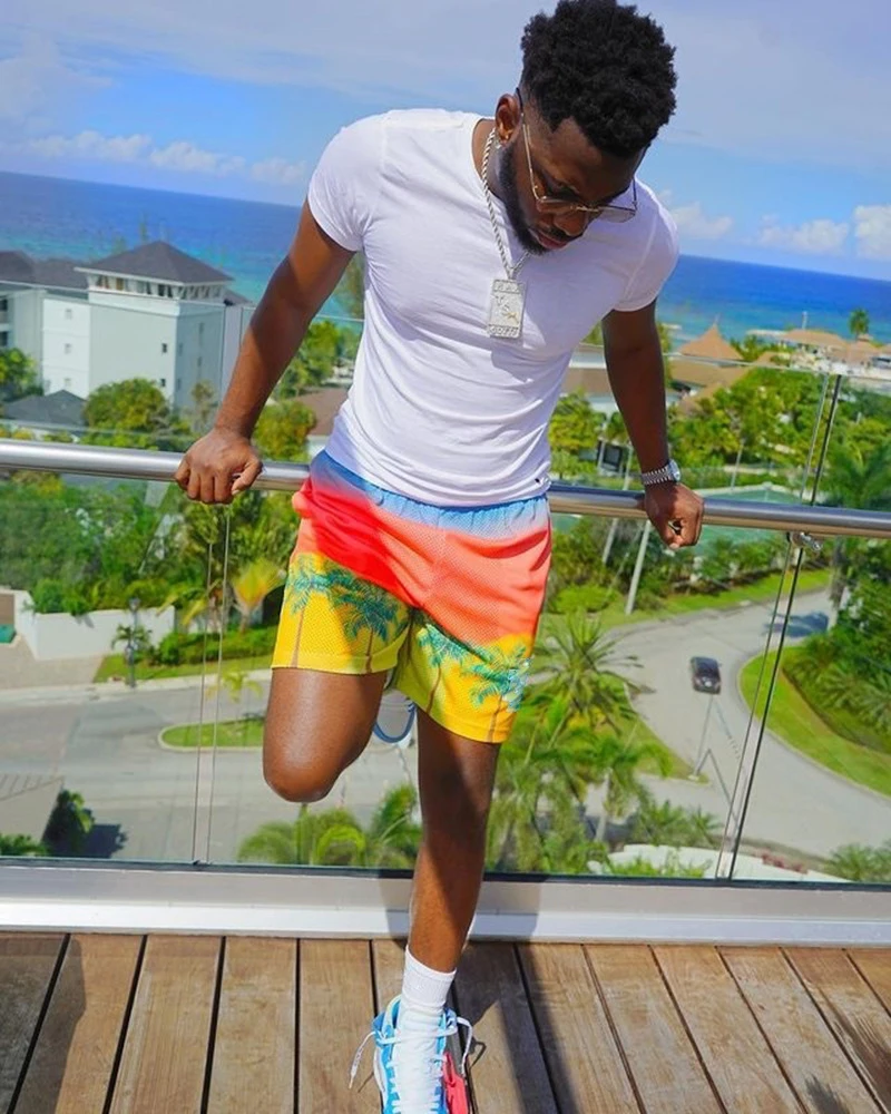 Custom Color Changing Swim Girls Knitted 7 Inseam Full Print Mesh Drawstring Double Layered 100 % Polyester Mesh Shorts