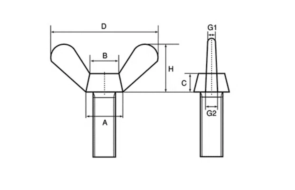 All Weather quick release nylon gate self closing latches toggle butterfly bolt dtywall