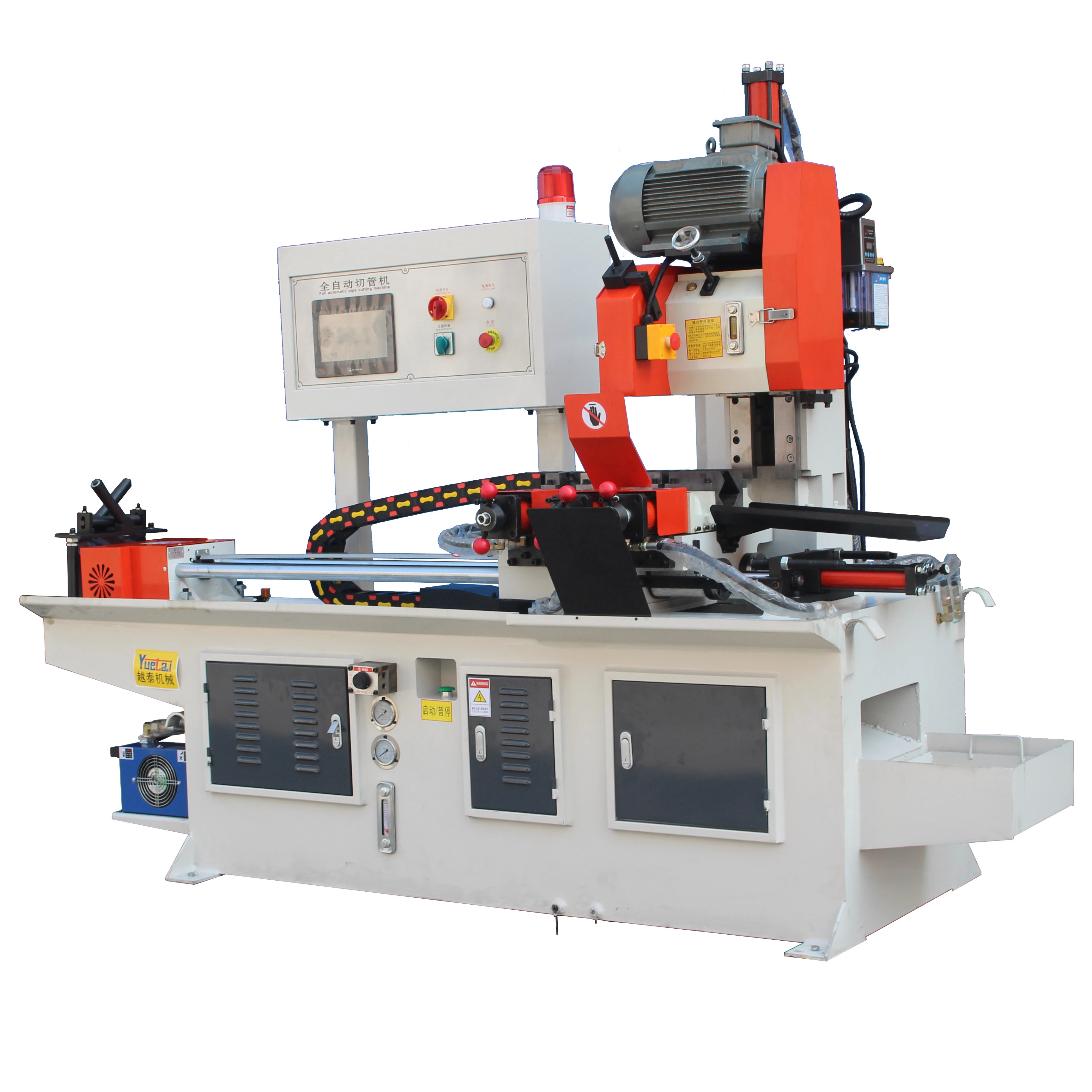 Heavy Duty Industrial CNC Pipe Cold Cutting Machine Pipe Processing Machine for MS SS Steel Pipe