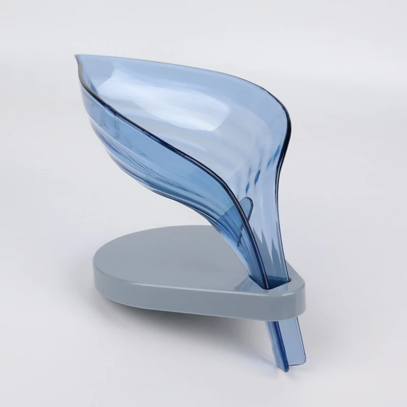 Bathroom Soap Holder Leaf Shape Soap Box Storage Rack Creative Dish Storage Plate Tray Soap Case Bathroom Gadgets