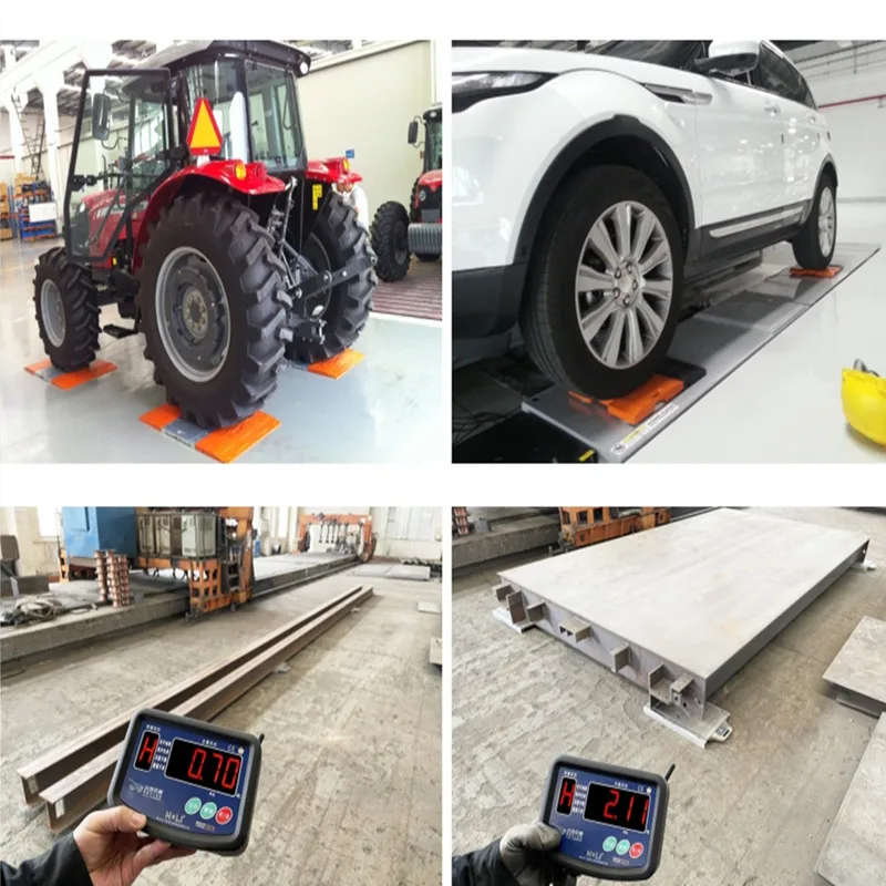 Подвижные статического портативная тележка для взвешивания ось весы мост автомобильные весы