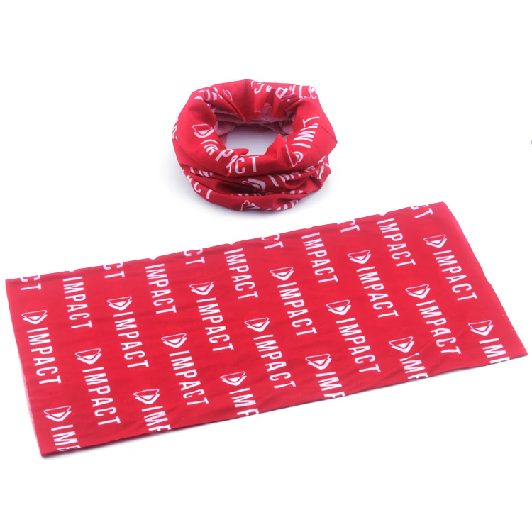 Factory Wholesale Custom Running Motorcycle Outdoor Seamless Bandanas Your Own Design Neck Gaiter