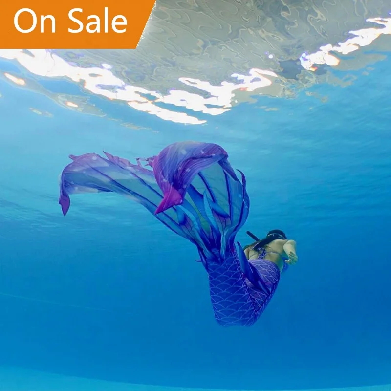 Newest design diving equipment swim mermaid tail with wholesale price