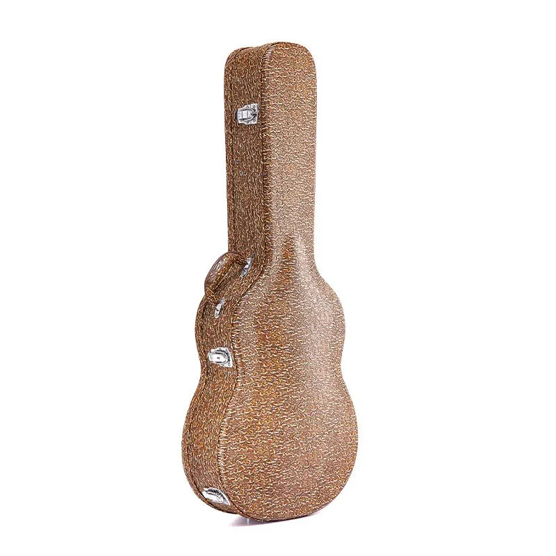 Wholesale Cheap Classical Ballad 39 inches Electric Guitar Electric Bass Ukulele Universal Case Wooden Guitar Case For Les Paul