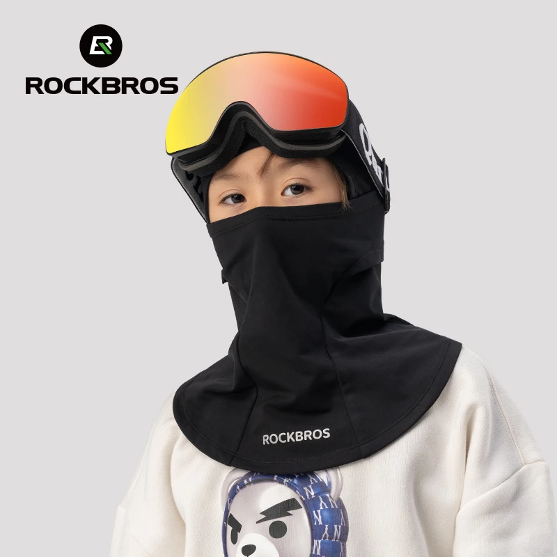 ROCKBROS kids winter Neck Warmer Face Mask headgear Full Face Cover Children Windproof Custom Ski Mask children Balaclavas