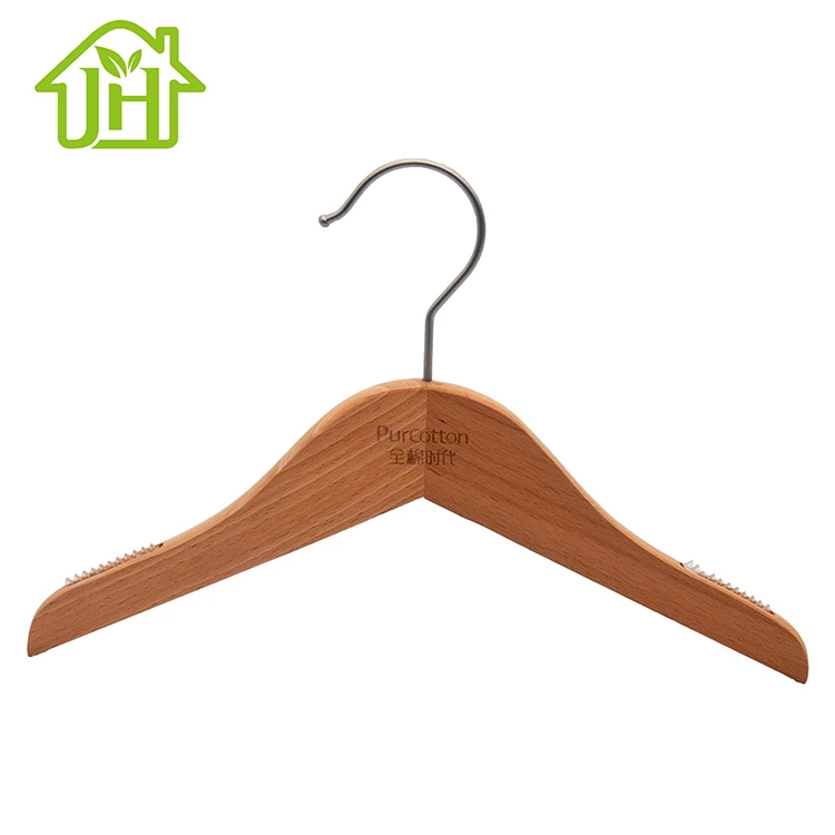
Good quality Sell to Euro Space Saving New Cute Basic Style Wooden Kids Clothes Hanger 