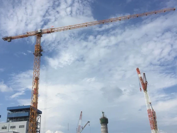 China Top Brand New 6ton Tower Crane QTZ80(5610L-6) With High Work Efficiency hot sale