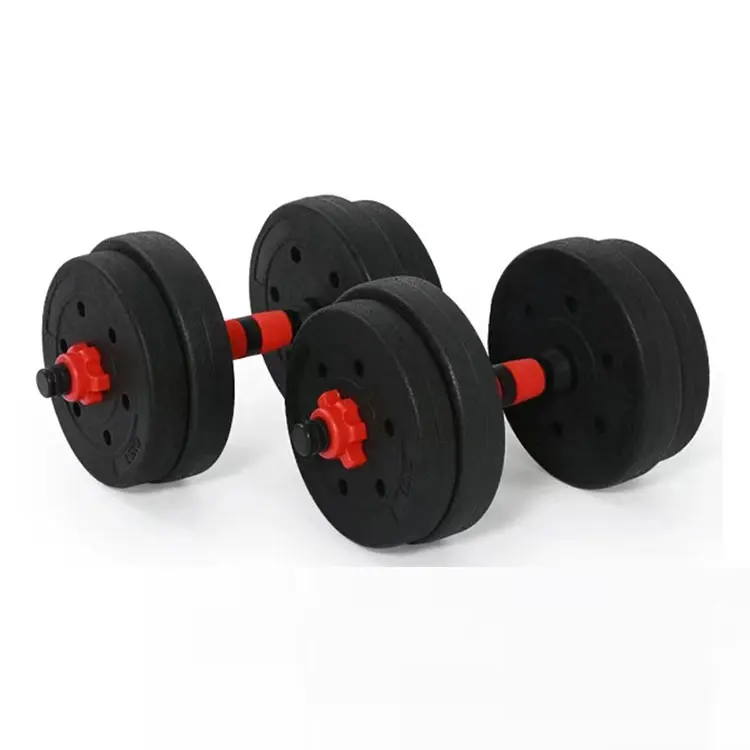 Wholesale 10kg-40kg Barbell Fitness Equipment For Men Cement Dumbbell