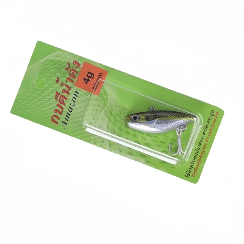 LINXI 4g/4cm VIB Fishing Lure Trout With 10# Treble Hook Laser Coating For Freshwater Crank Artificial Hard Bait