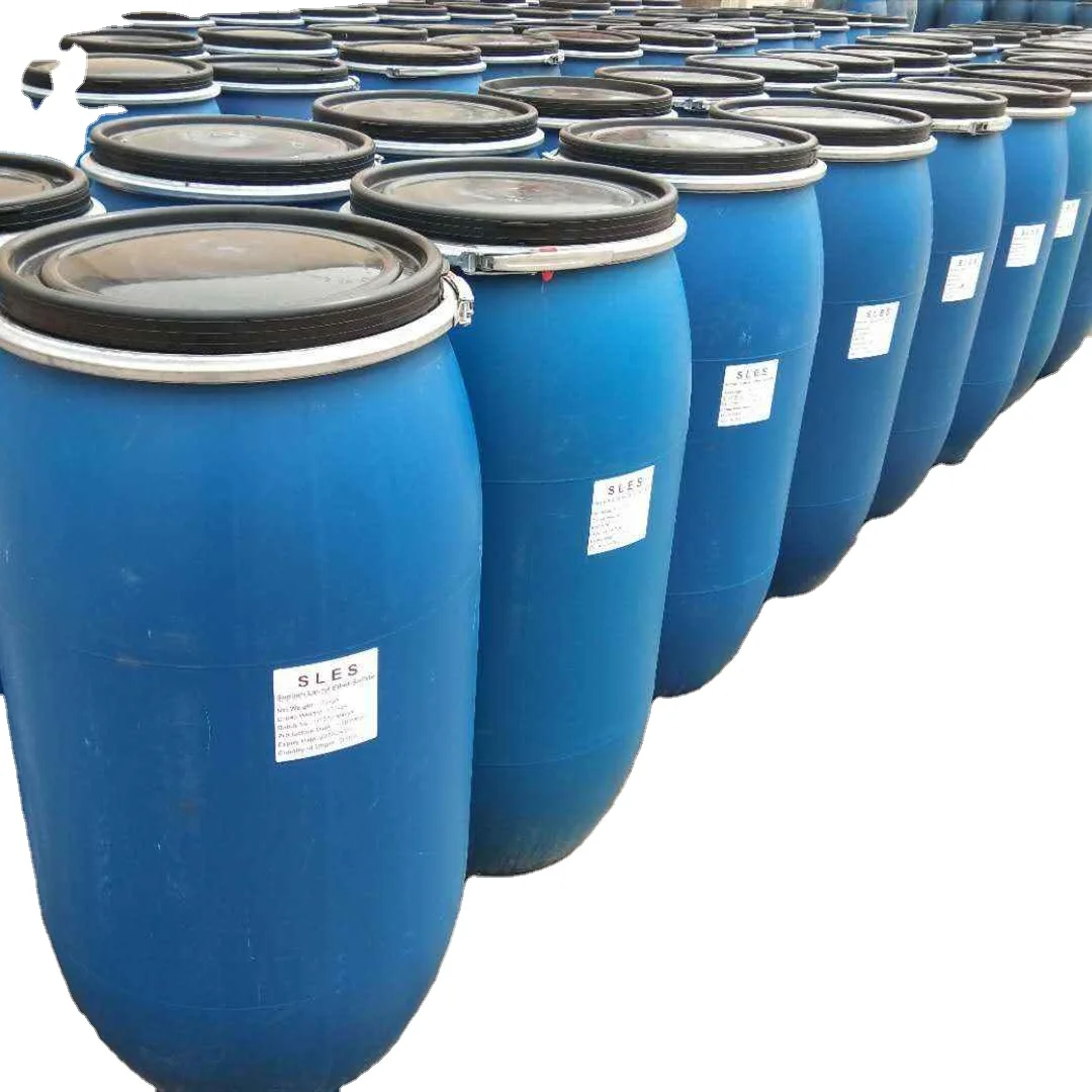 
SLES texapon n70 Detergent sles 70% sodium lauryl ether sulphate sodium alcohol ether sulphate detergent sodium lauryl sulphate 