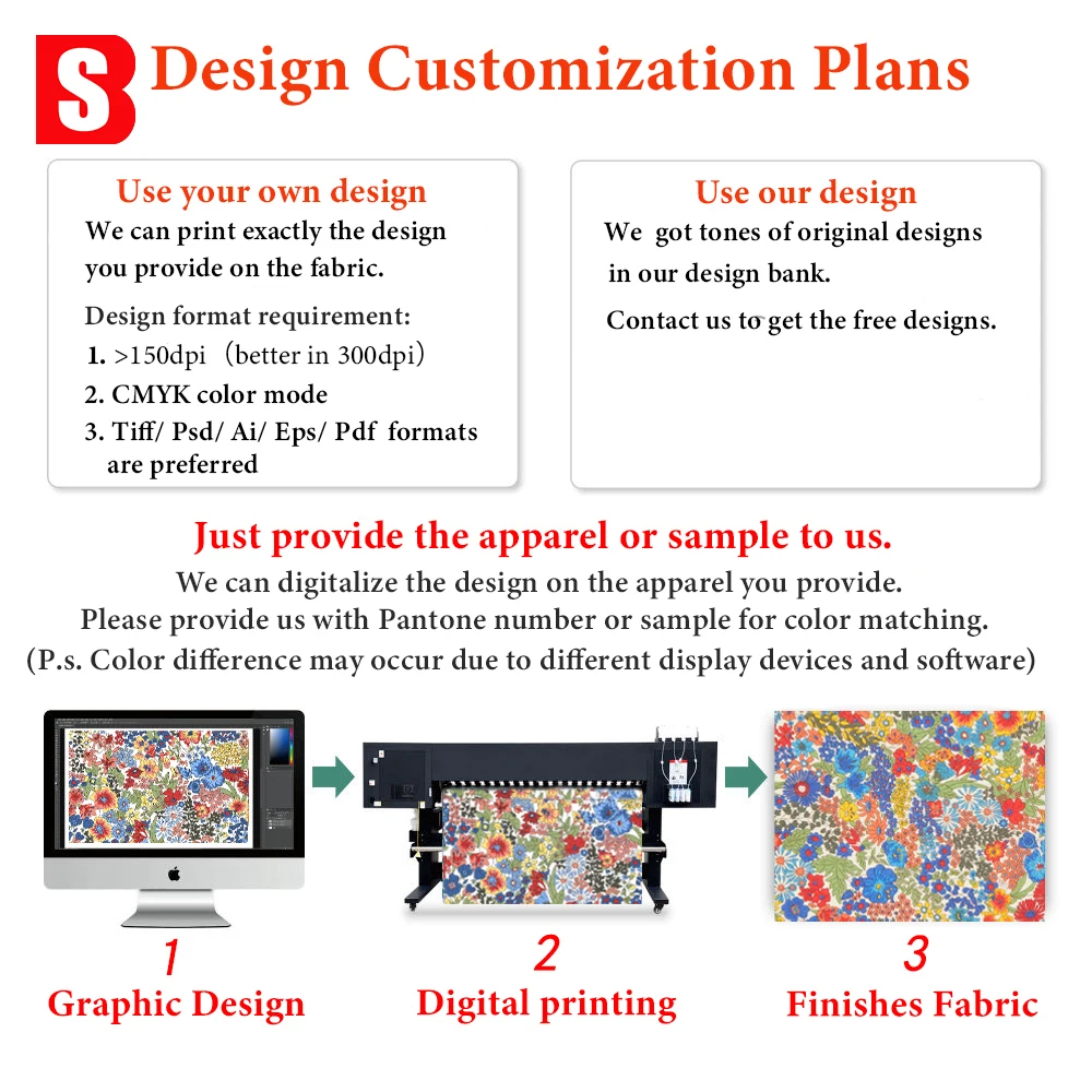 Wholesale 20s 135gsm 100% Cotton Christmas Tree Patterns Fabric For Festive Table Covers Santa Suits Baby Pet Clothing