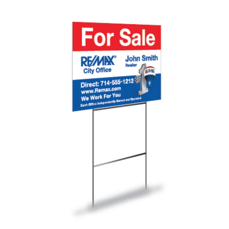 Индивидуальная печатная вывеска из гофрированного картона пластиковая