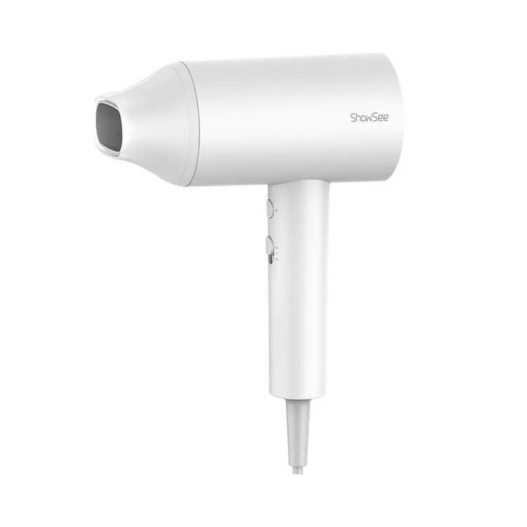 Showsee A1 Professional Ionic Hair Dryer Powerful 1800W Fast Drying Low Noise Blow Dryer Hair Drier Salon Hotel Plastic for Home
