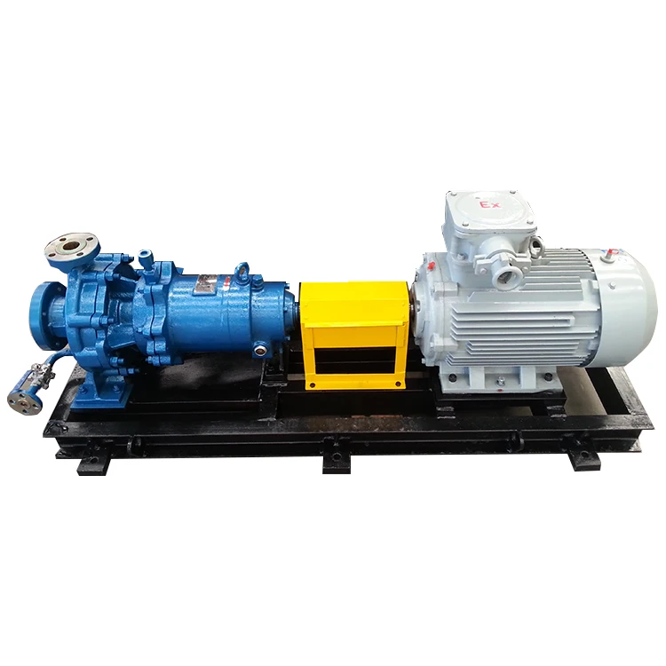 Heavy industrial crude oil hot oil transfer pump