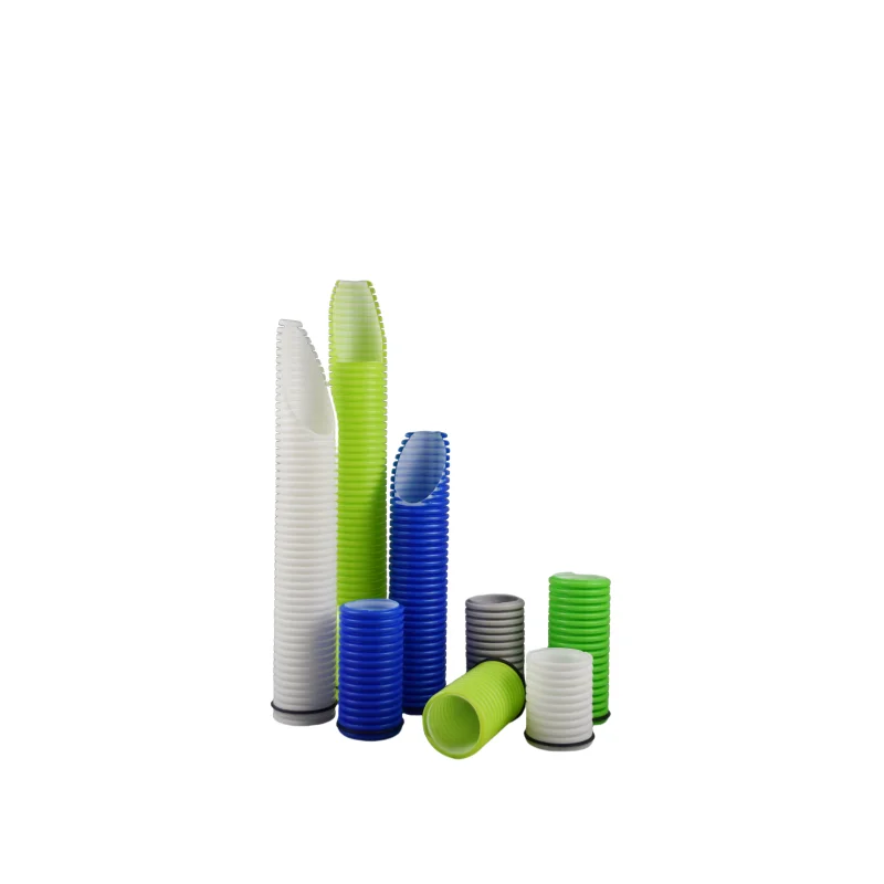 HDPE 75mm fresh air double wall corrugated PE pipe for air duct system