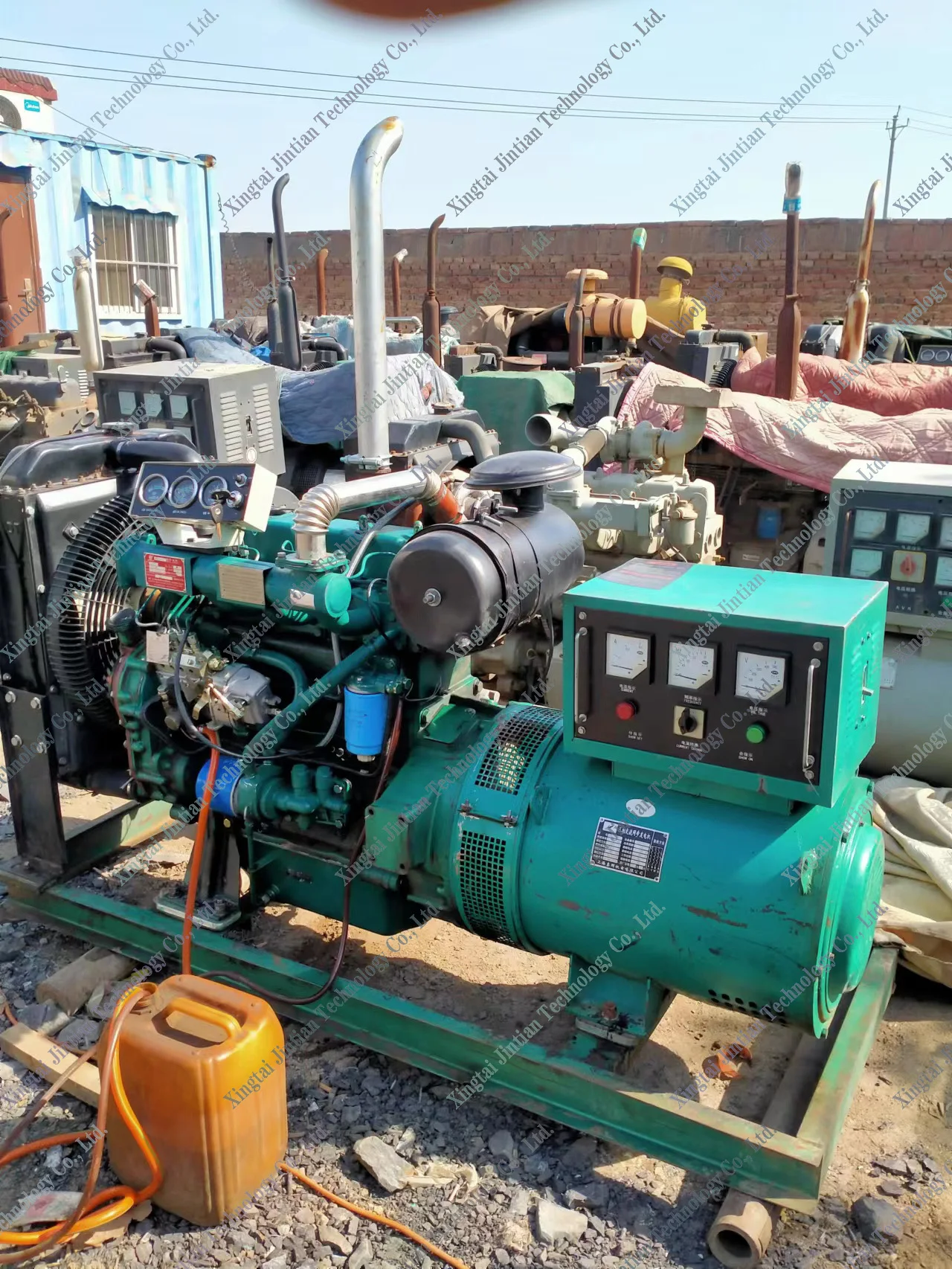 High Quality Used Weichai 50KW Generator Set With R 4105ZD Diesel Engine