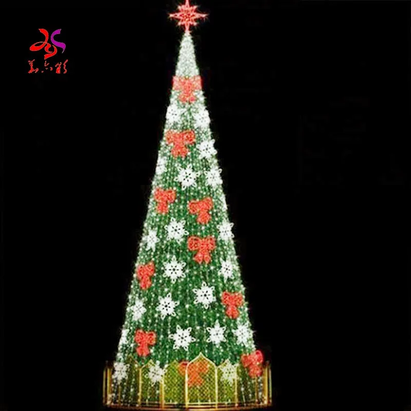 PVC artificial programming Large big commercial Christmas tree Christmas outdoor decorations