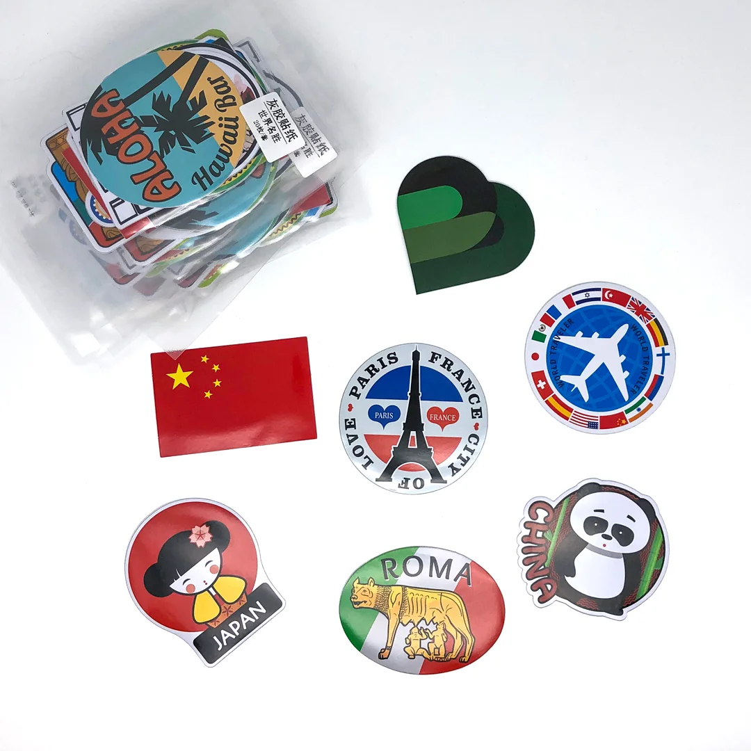 Customized die cut stickers