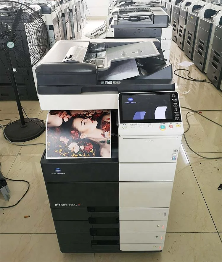  Konica Minolta bizhub машина C554e C454e б/у