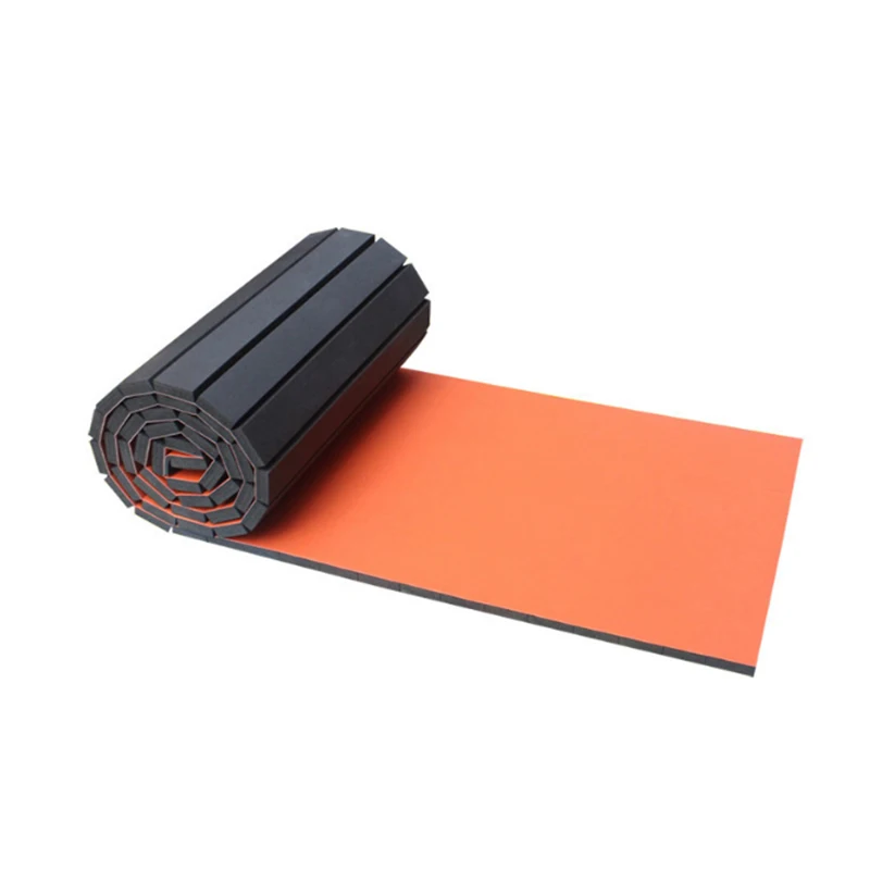 Yujishan Roll Out Mats Wrestling Mat Tatami Rollout Floor Martial Arts Wall Matts For Wrestling