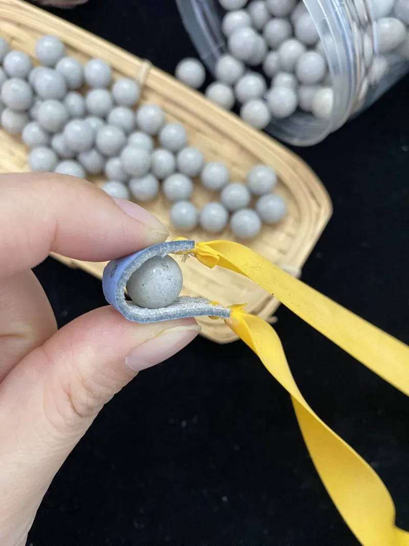 Slingshot Clay Pellets slingshot mud ball clay ceramic ball For Hunting Target shooting