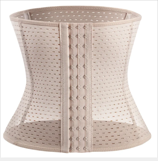 Europe And America Breathable Plus Size Belt Top Waist Hollow Out Trainer Corset For Fat Women And Men