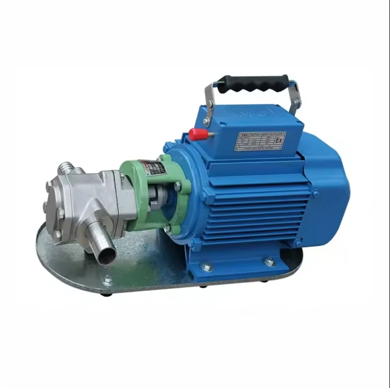 WCB 100l/min Electric Portable single phase gasoline Diesel Fuel Gear Oil Transfer Pump