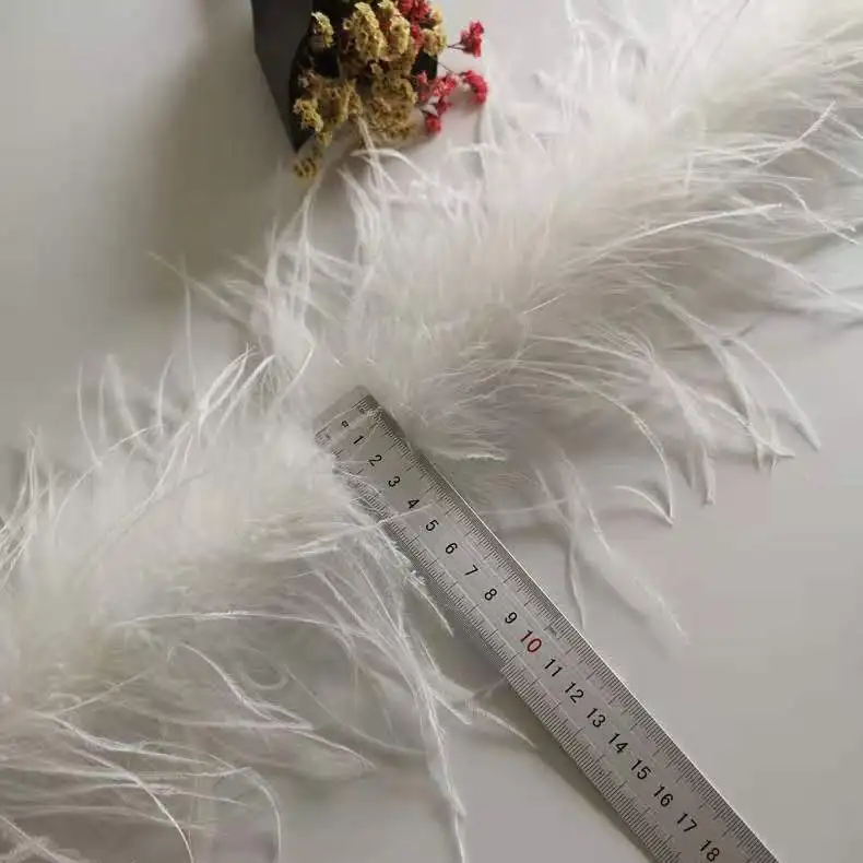 180cm decorative Cheap big navy white pink yellow ostrich feather trim boa for sale