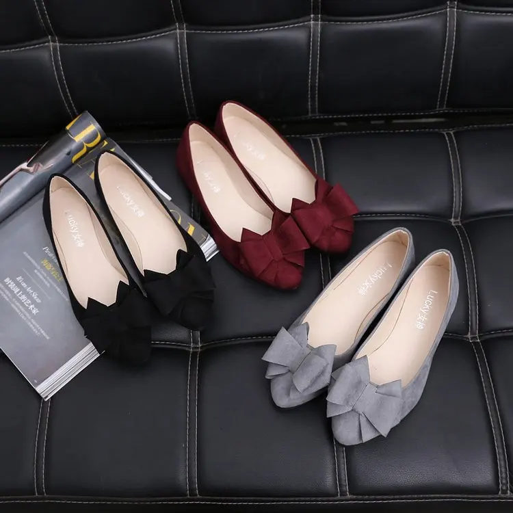 Beautiful woman China products ladies fancy shoes Women flats trade shoes online