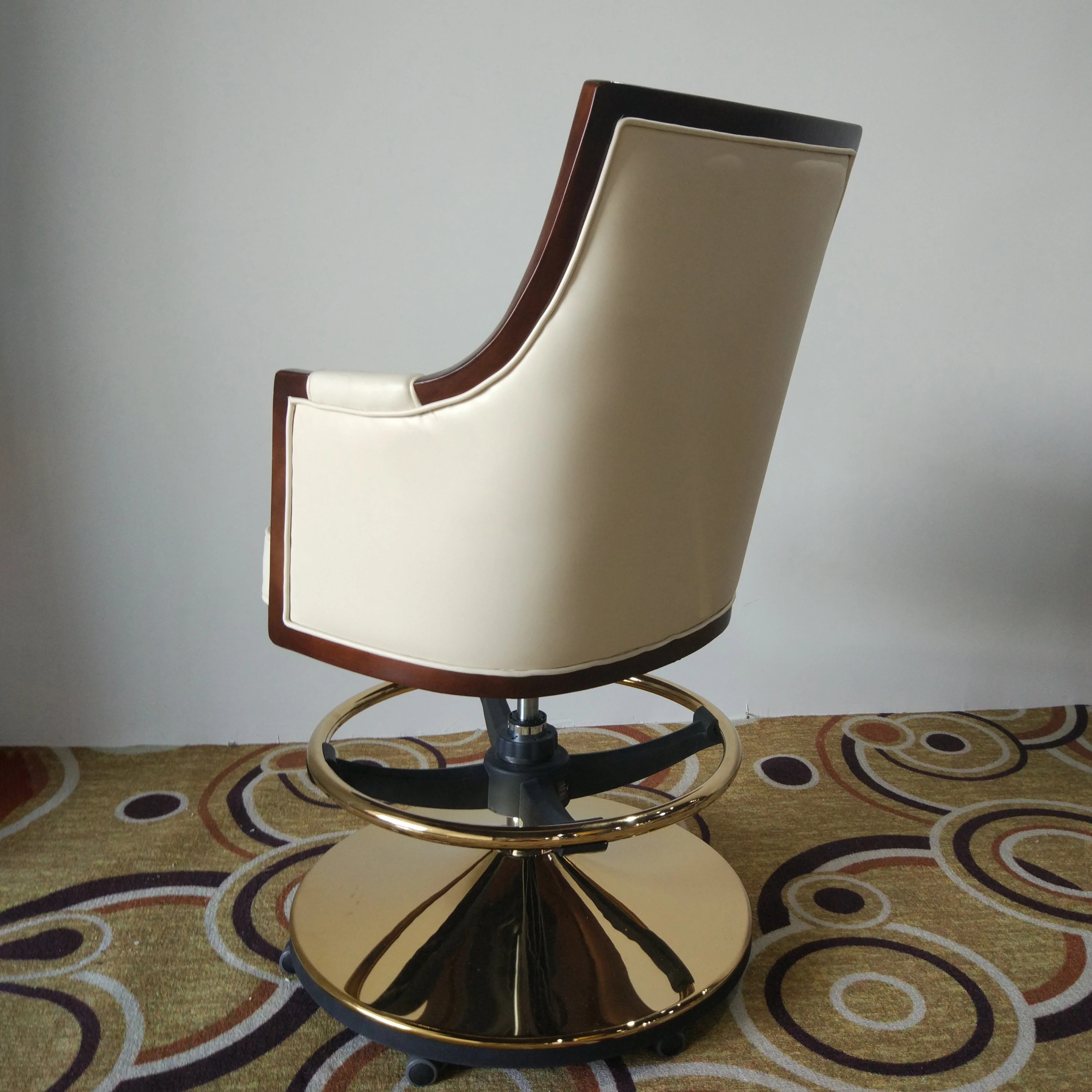 Wholesale VIP Casino Chair Adjustable Slot Machine Chairs Swivel Synthetic Leather Casino Chairs