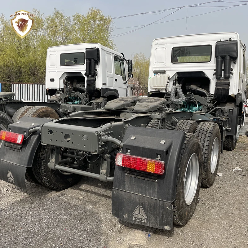 Good Price Used Sino HOWO Tractor Head 430HP 6*4 10tires For Sale