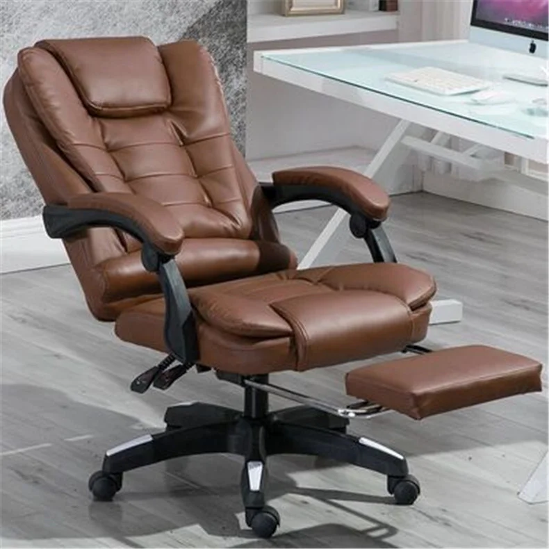 CEO Office Computer Ergonomic Recliner Modern Luxury Adjustable leather swivel Gaming chair