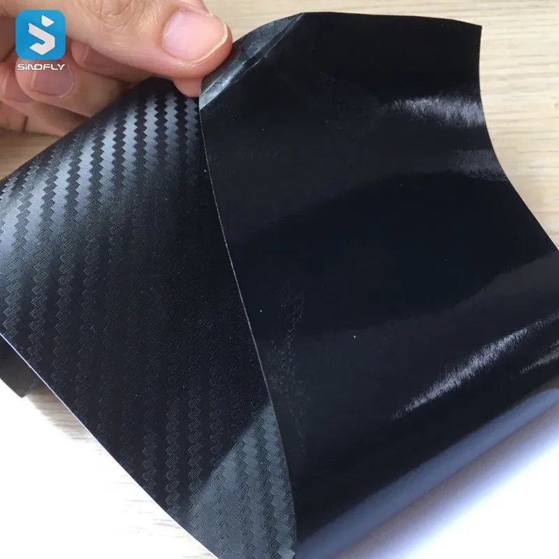 Auto carbon fiber car wrap vinyl film 3d carbon fibre vinyl
