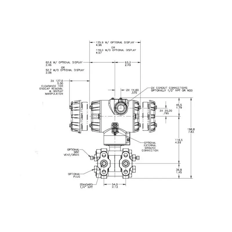 New Stock Honeywell Std725 Differential Pressure Transmitter New Original Pressure Transmitter