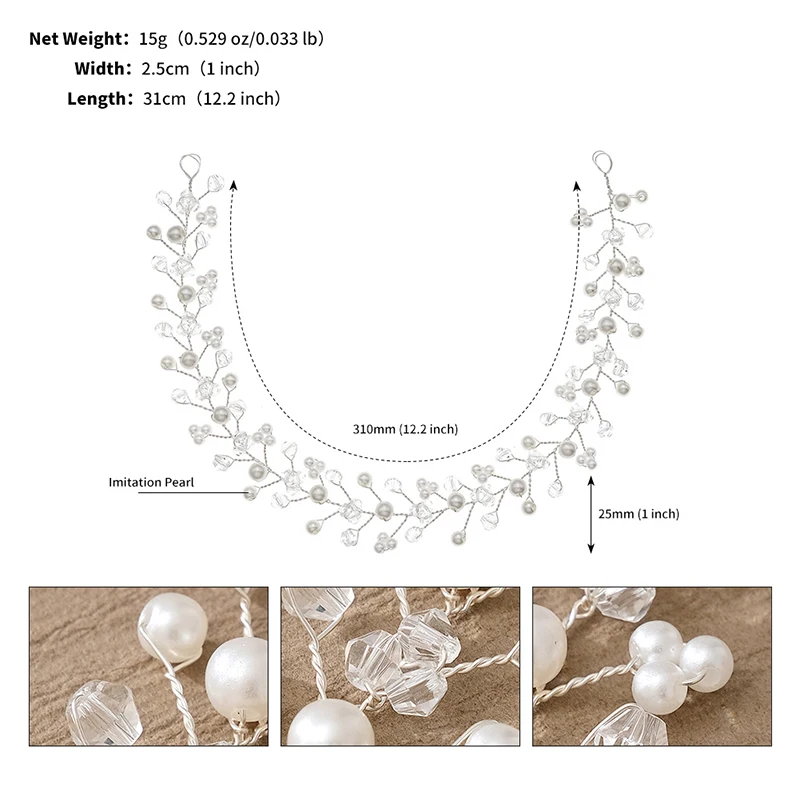 Bride hair pieces fashion hair jewelry wedding hair accessories unique flower fancy headpiece