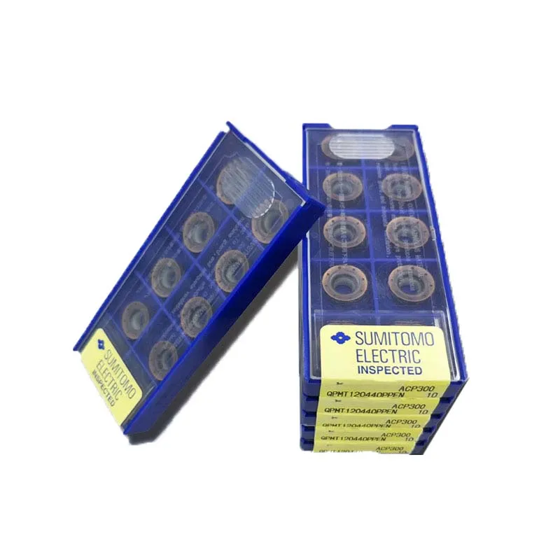 Hot sale Sumitomo QPMT inserts milling cutting blades QPMT160660PPEN-H ACP300