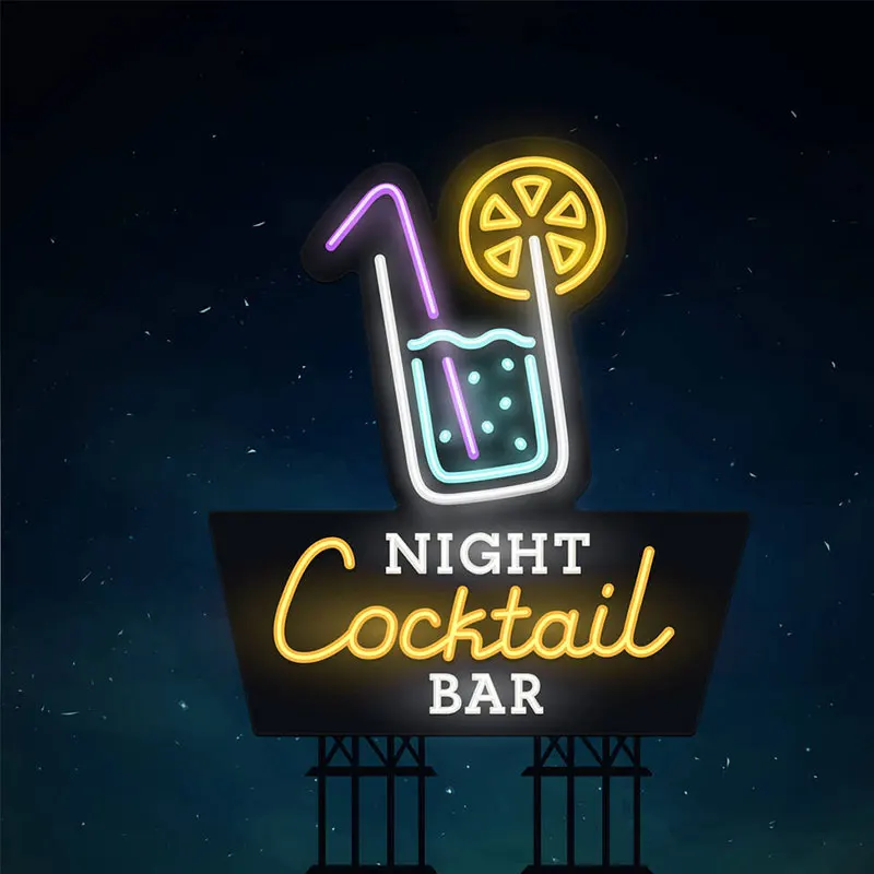 Hot sale outdoor advertising neon open sign neon letters open face neon