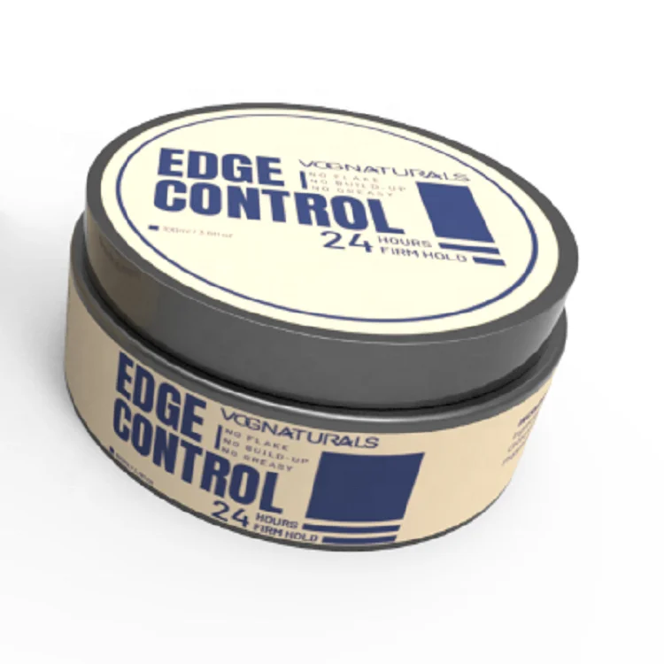 Private Label Extra Hold Edge Control Styling Pomade Hair Edge Control Hair Pomade Edge Gel For Natural Hair