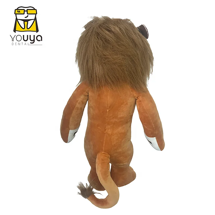 Dental Kids Cute Plush Educational Brushing Tooth Lion Toy