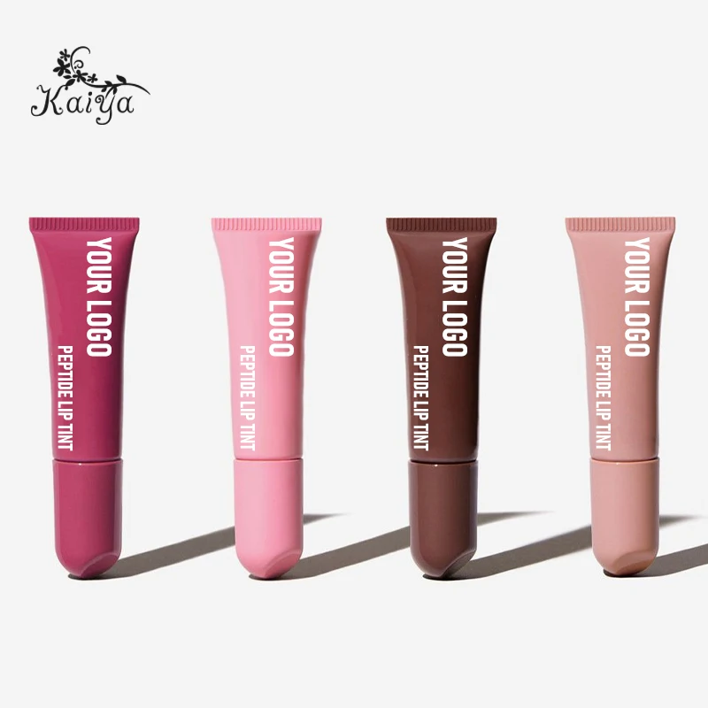 Private label Cosmetic Natural Glow Glossy Lipgloss restorative lips treatment Vegan nourishing LIP LAYER plump liquid lip tint