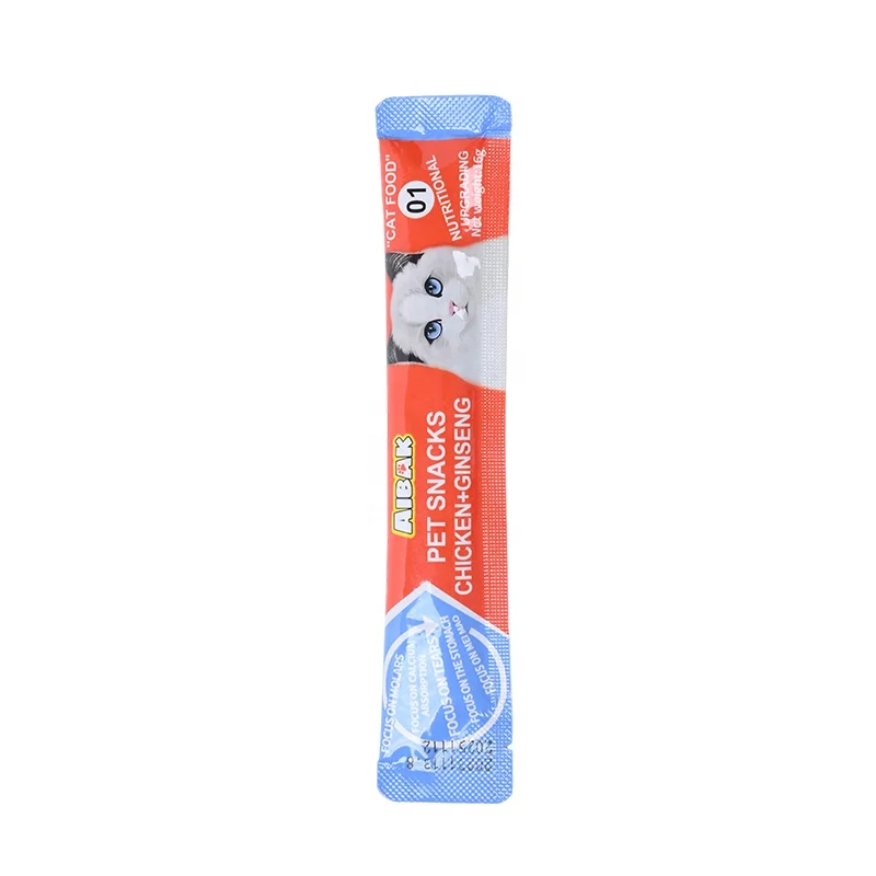 100% Natural Pet Treats Low Fat Low Salt Fresh Pure Meat Cat Strips Treat Wet Cat Food Pet Food Cat Treats Wholesale