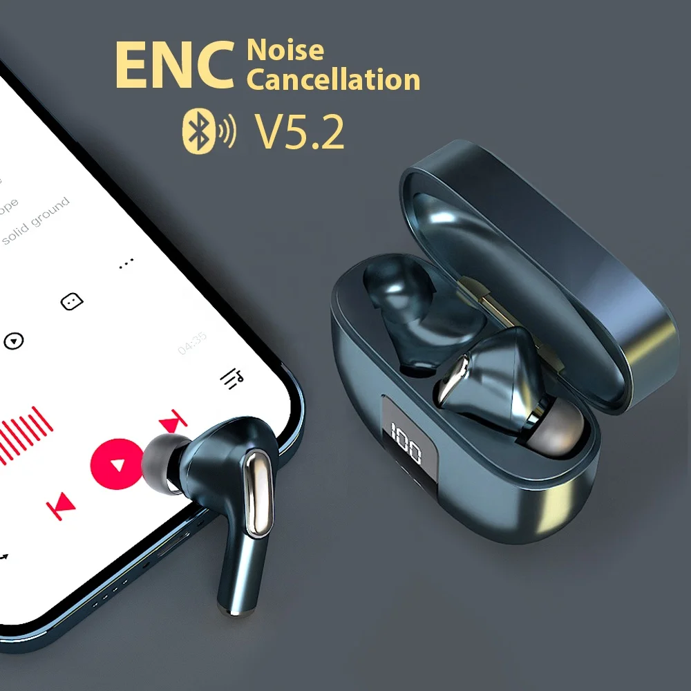 New Style TWS Wireless Earbuds Earphones Bluetooth Wireless Top Seller In ear Headphone J68 TWS Customize Wholesale