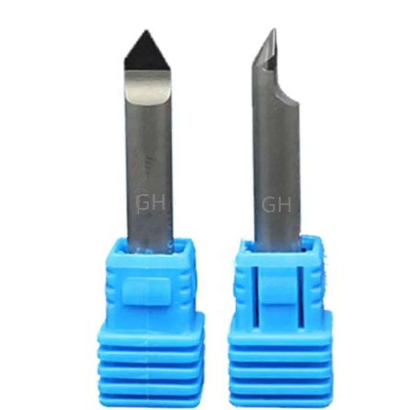 Wholesale CNC Diamond V router bits PCD engraving tool for carving stone marble granite