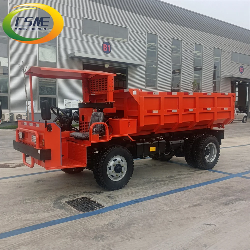 Four-Wheels Affordable/Made in China/Electric Diesel Mining Mini Dumper for Tunnel