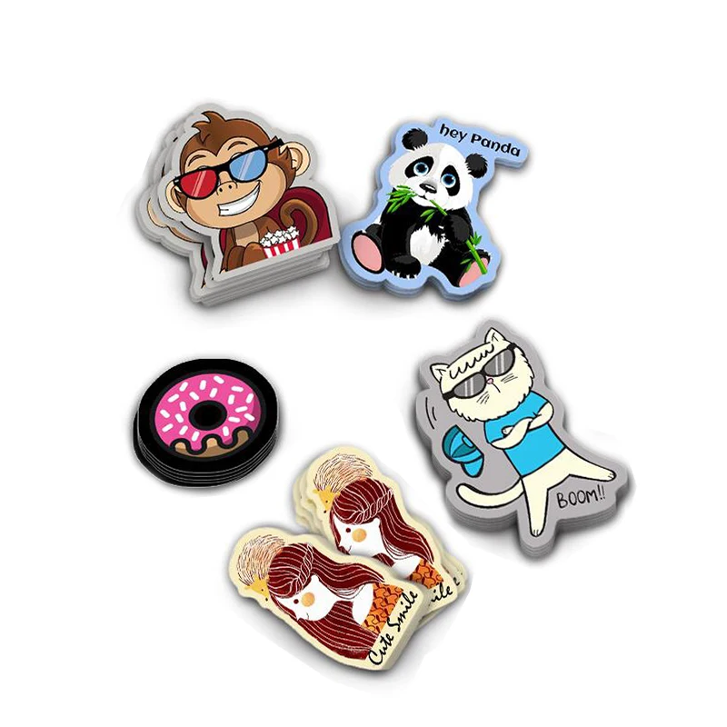 Custom Die Cut Vinyl Stickers Printing Waterproof  Label Company Logo Design  Stickers Sticker Supplier
