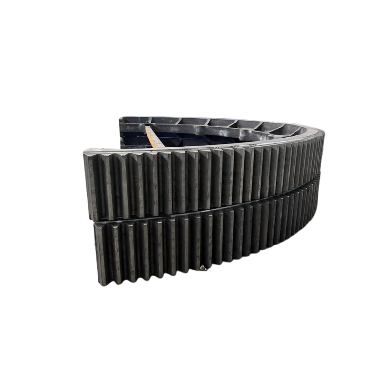 China foundry manufacturer OEM fabrication CNC machined steel casting gear wheel for construction machinery part