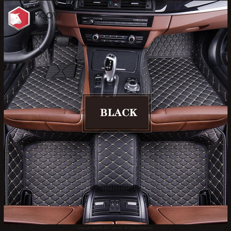Customized Colorful 3D Leather Anti Slip Car Floor Mats For Honda Toyota Buick Ford VM (62004833255)