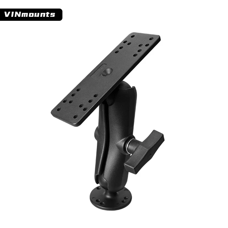 Universal Aluminum Mount Plate Kayak Accessories Fits All Fishfinder Lowrance,Garming fishfinder Mount