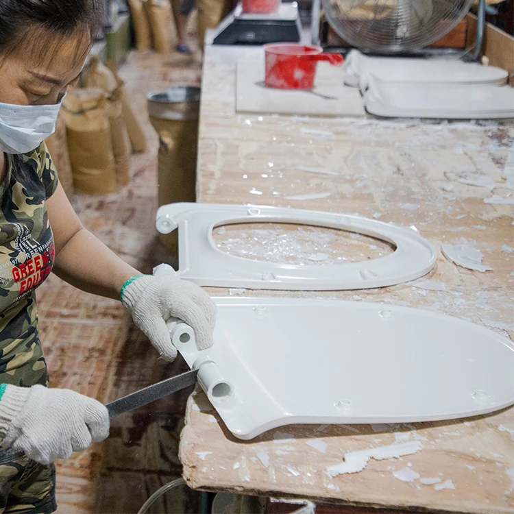 manufacturer cheap toilet accessories soft close uf white wc urea toilets seats square toilet cover seat