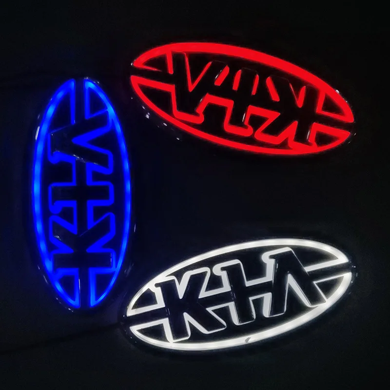 5D Car Grille Emblem Led Grille Logo Light Auto Led Light For Car Front Grille Custom Logo Badge 3D 4D With Wholesale Price